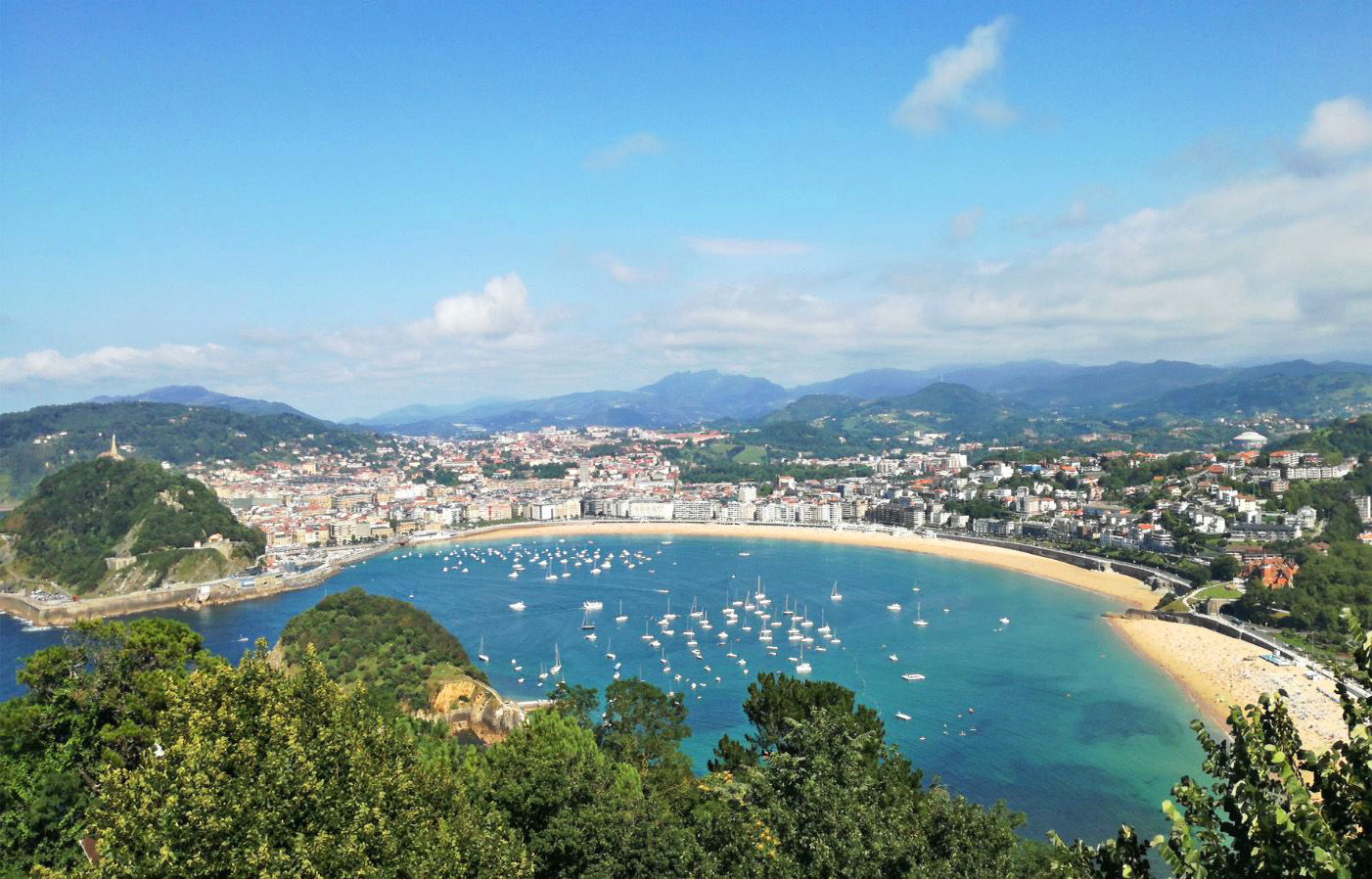 Las Tres Playas De San Sebasti N La Concha Ondarreta Y La Zurriola