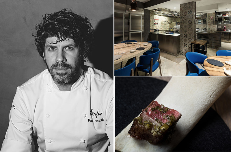 amelia restaurante con una estrella michelin en donostia san sebastian en 2019