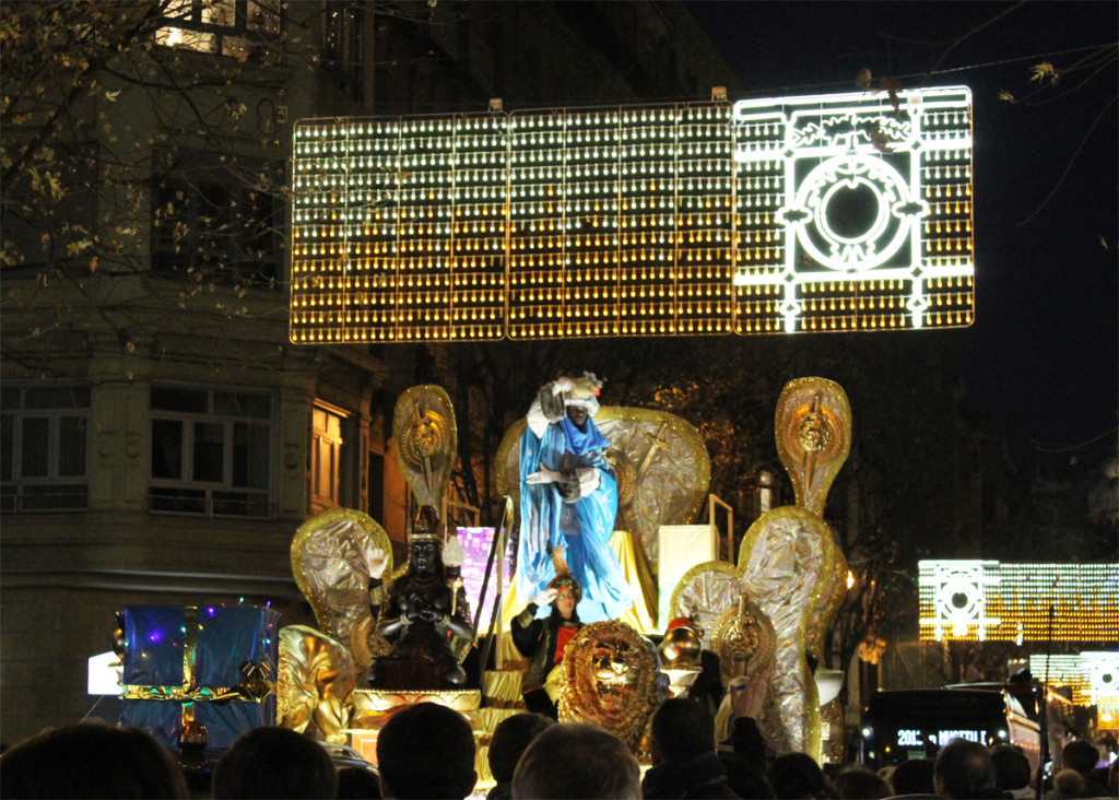 cabalgata de los reyes magos de san sebastian el rey baltasar