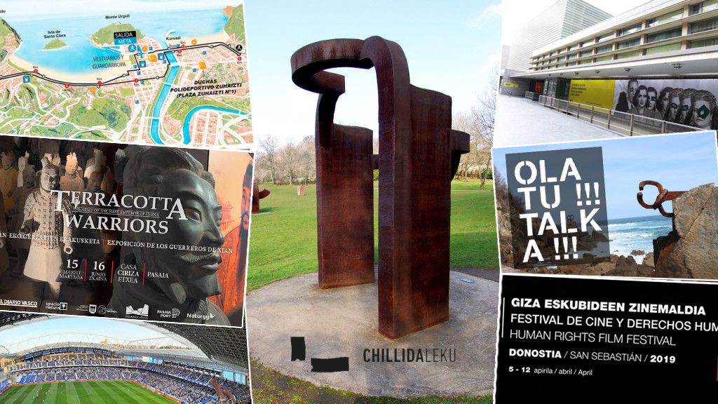 soldados terracota pasaia chillida leku anoeta maraton planes en san sebastian donostia